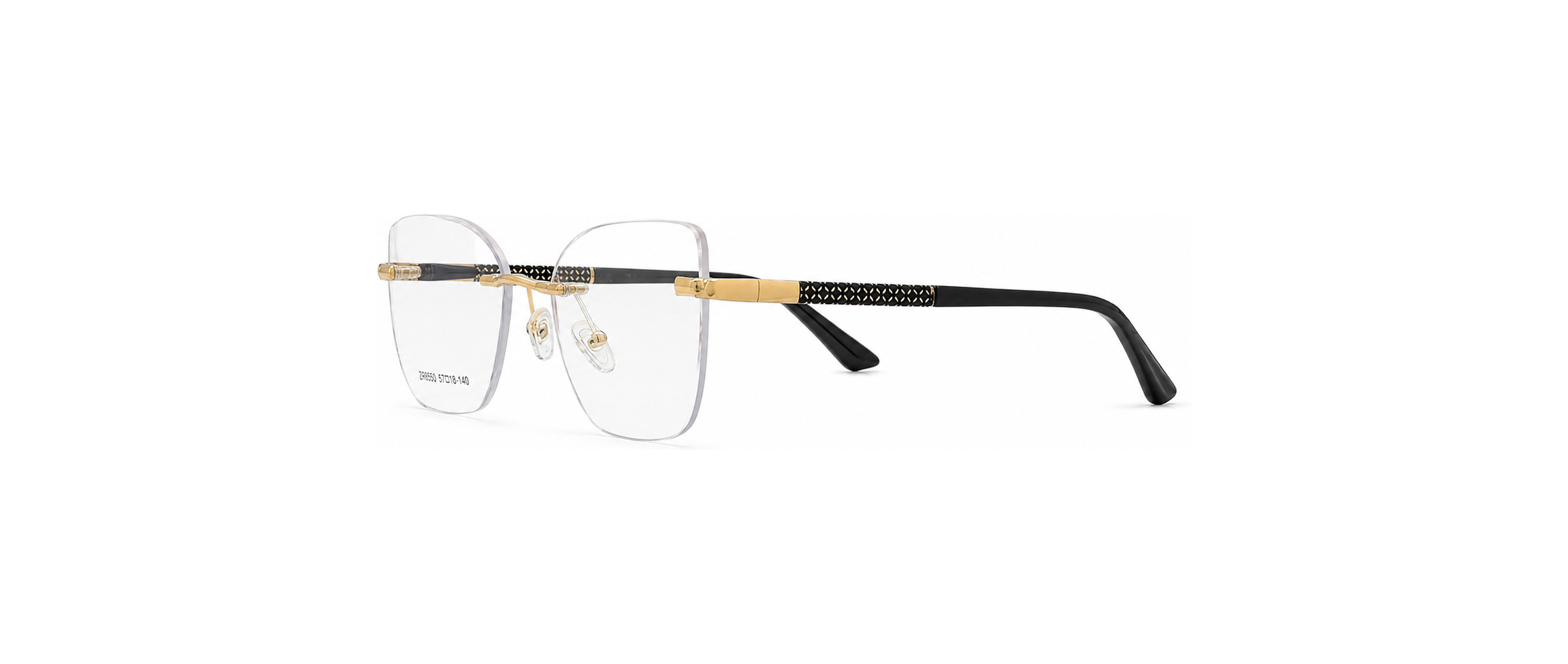Miniatura 2 de Feillis Cat Eye Transparente Y Negro