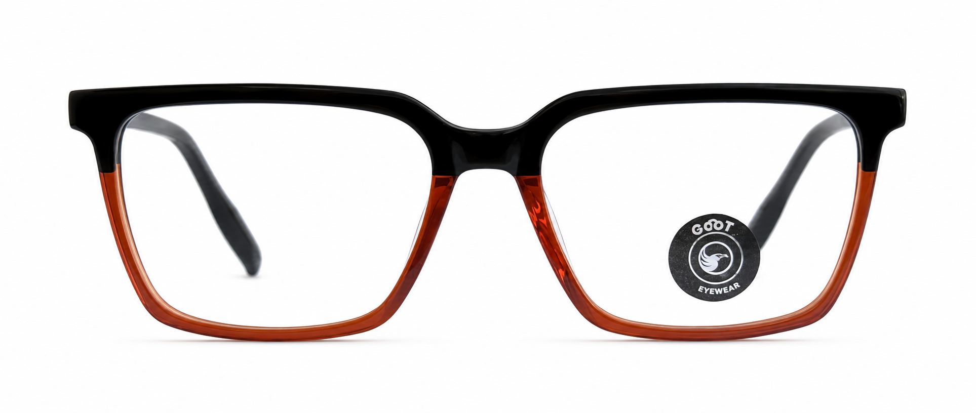 Imagen de Coot Rectangular Negro y marron