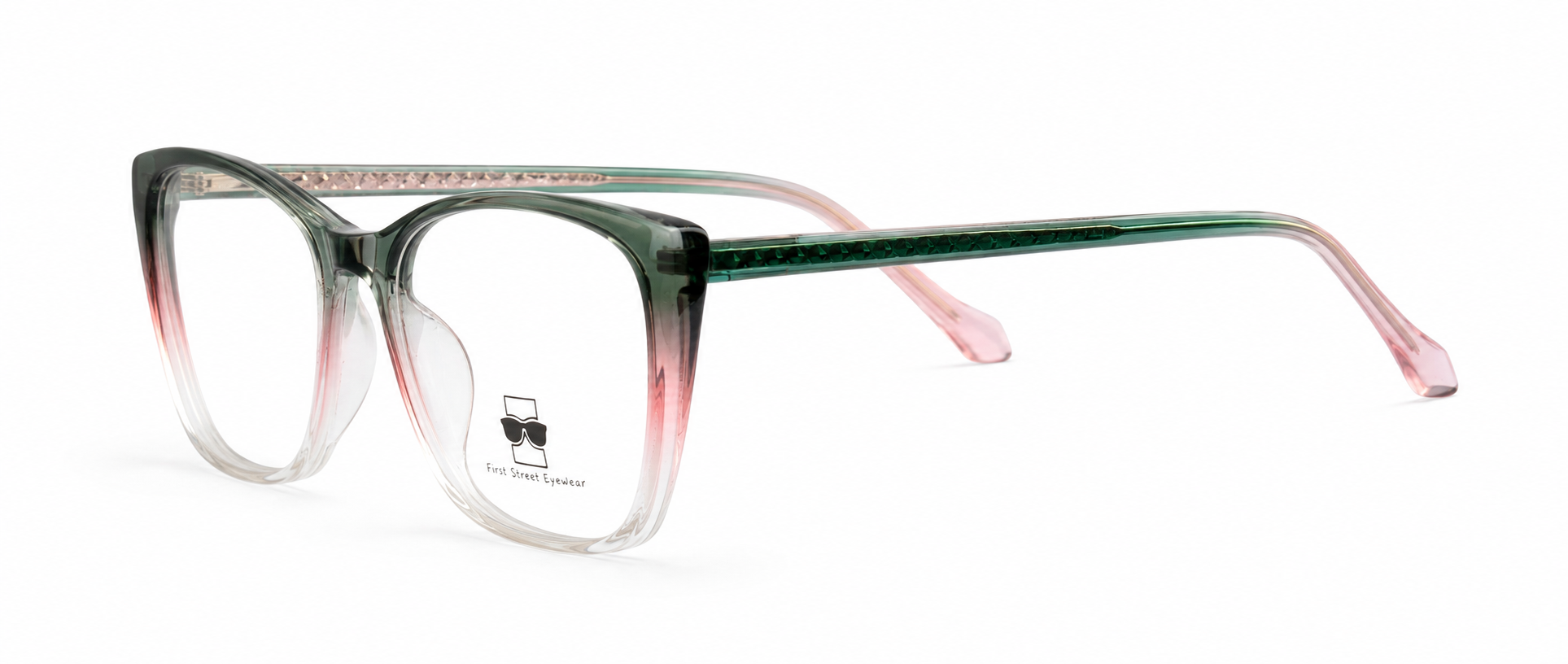 Miniatura 2 de First Street Oversize Verde Y Rosado