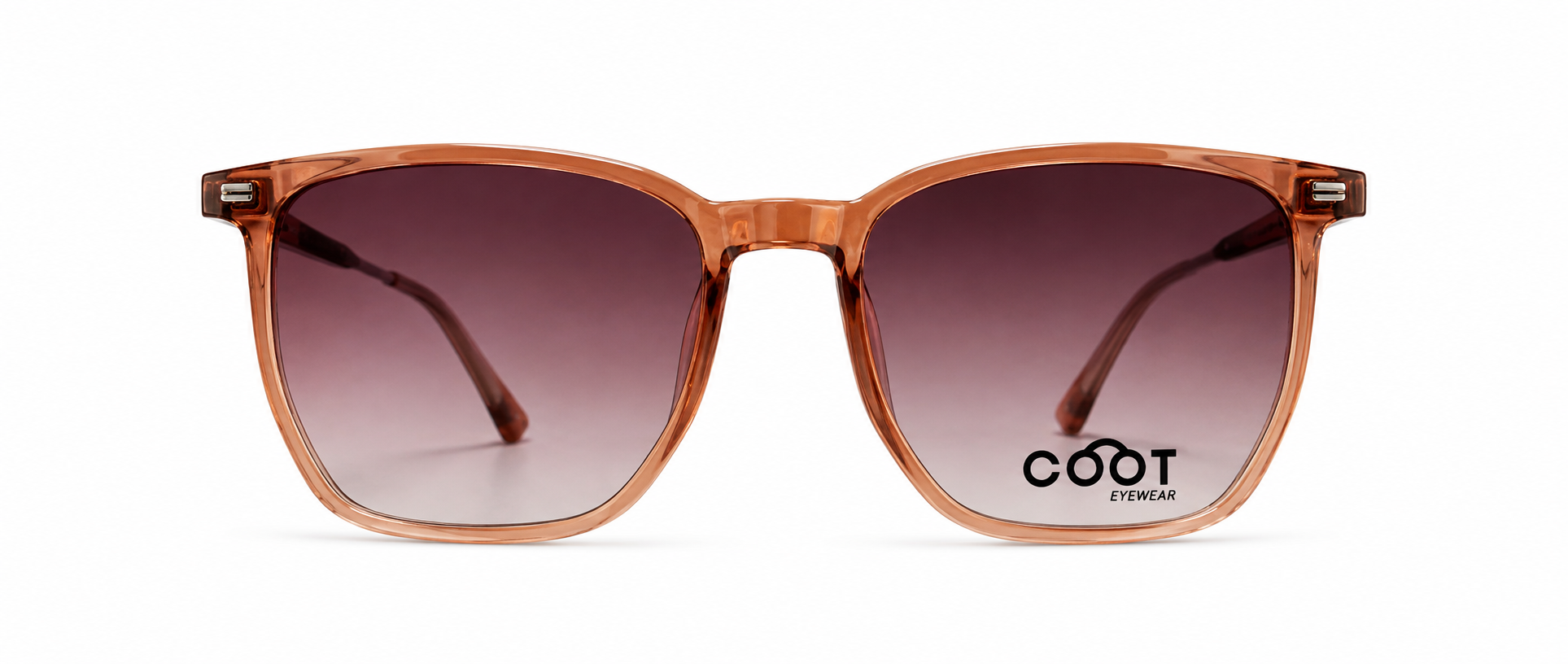 Miniatura 3 de Clip-On Coot Cuadrado Rosado